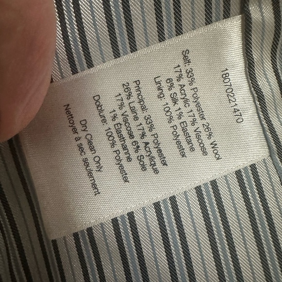 Veronica Beard Herringbone Double-Breasted Blazer Size 4 - Picture 4 of 7